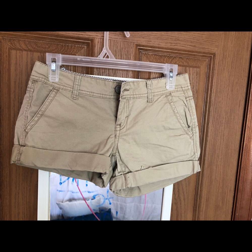 Aeropostale Midi Twill Shorts